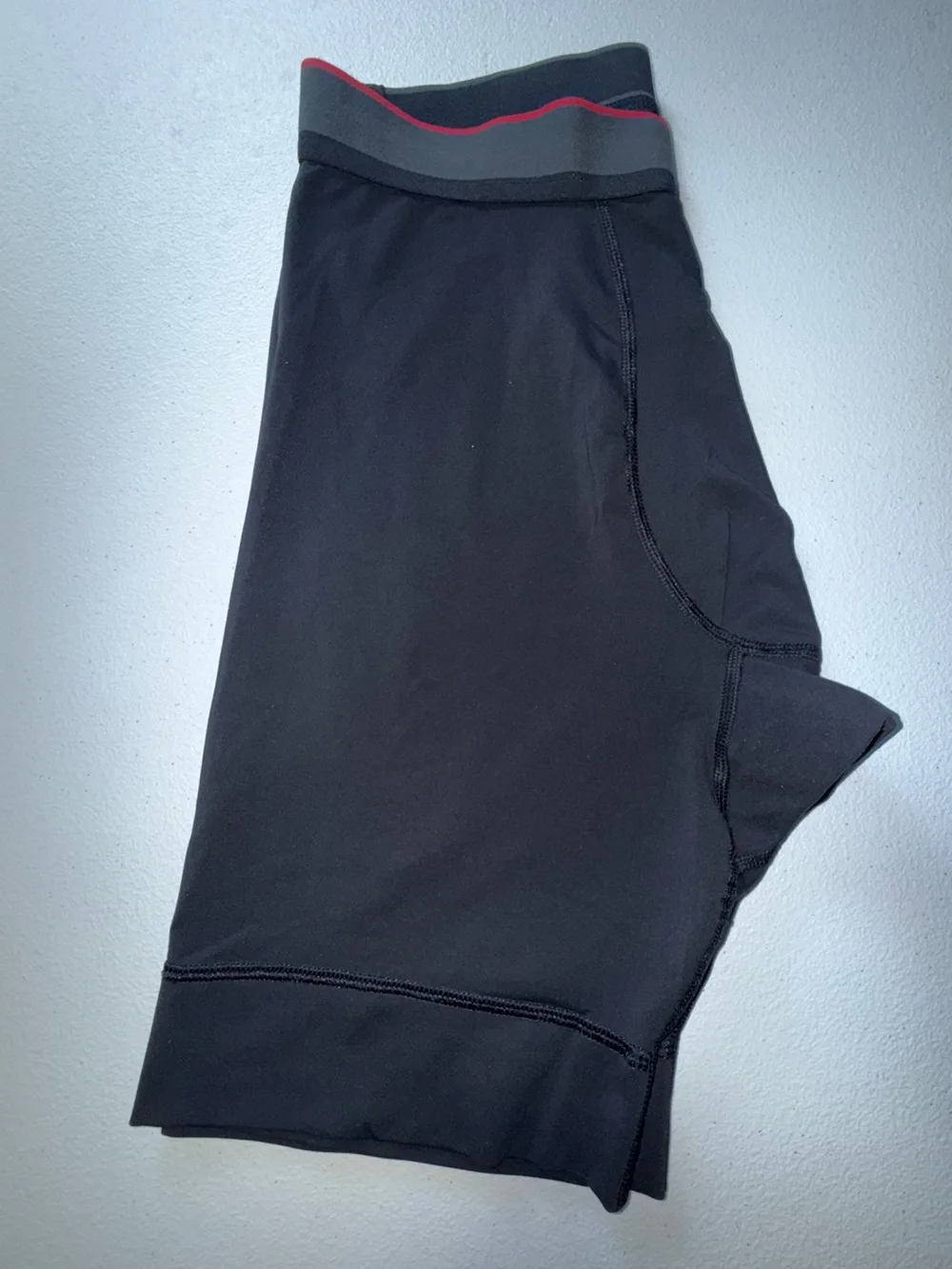 All In Motion Men’s Boxer Briefs Small Black Athletic Underwear 5” Inseam